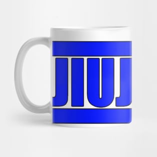 Brazilian Jiujitsu Blue Belt Ranked Mug